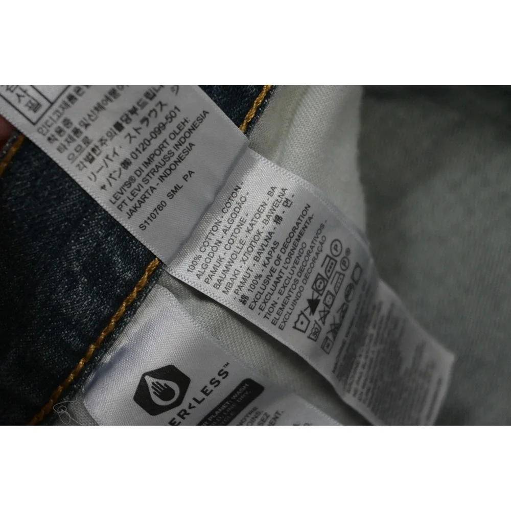 Levis 559 Relaxed Straight Jeans Mens 38x30‎ Blue Excellent Medium Wash Denim